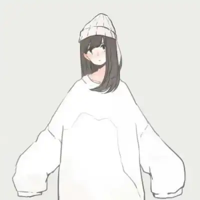  手绘情侣头像一男一女瞬间的卡通动漫头像我要个性网