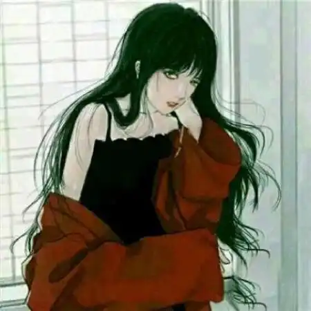  卡通情头超萌一男一女,爱情平平淡淡就好