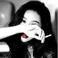  扣扣头像情侣2张一对吸烟