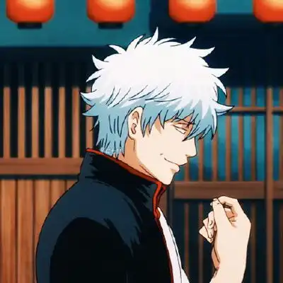  银时头像帅气图片银魂坂田银时超帅高清头像