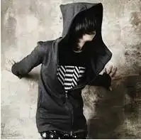  适合刚分手的qq男生黑白头像...