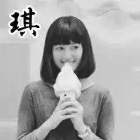 闺蜜黑白带字头像头像上分别有心琪