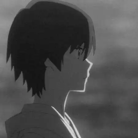  黑白动漫男生头像一身痞子味喜欢你就来