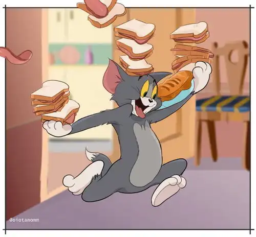  背景图杰瑞汤姆其实是只温柔的猫呀.