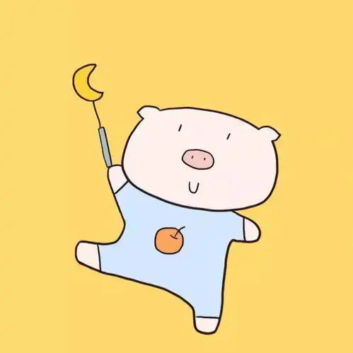  有没有很阔爱的猪情侣头像