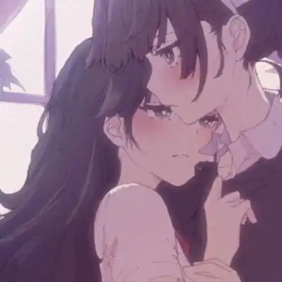  二次元女基友头像高清暗黑系基友头像图片