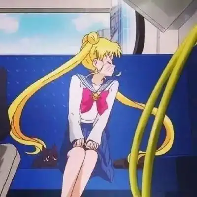  月野兔头像新版高清图片粉色系水冰月头像大全