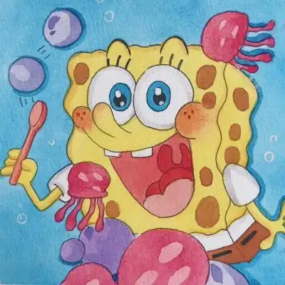  海绵宝宝派大星头像可爱超萌图片