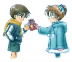  动漫情侣的漂亮美图