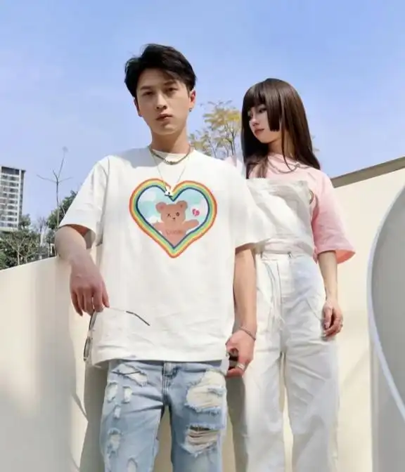  10套年轻男女们都喜欢的情侣穿搭好看的情侣装夏季