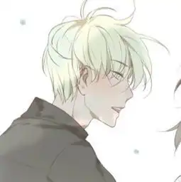  二次元动漫情侣头像一正面一侧面