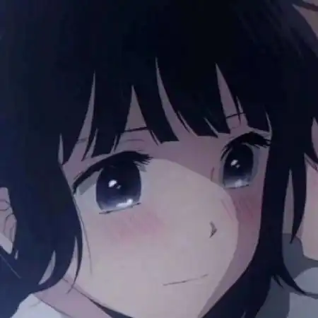  可爱动漫情侣头像一男一女分开后的喜欢