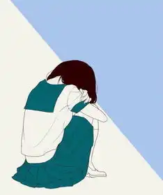  求一张动漫校服女生闭着眼睛的图片