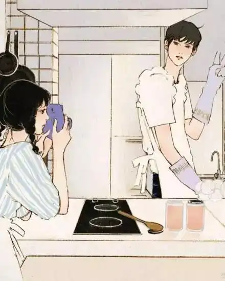  在她的笔下,无论是一个人还是两个人的生活,都充满生机,活色生香