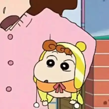  情头可爱童真的蜡笔小新小妮