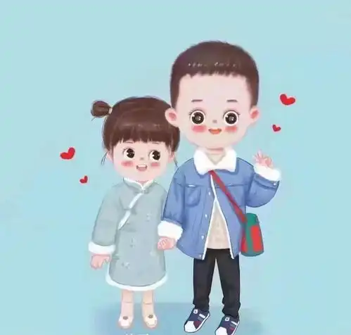  卡通头像兄妹篇