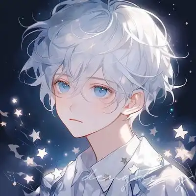  2023最新浪漫荷花动漫情侣头像