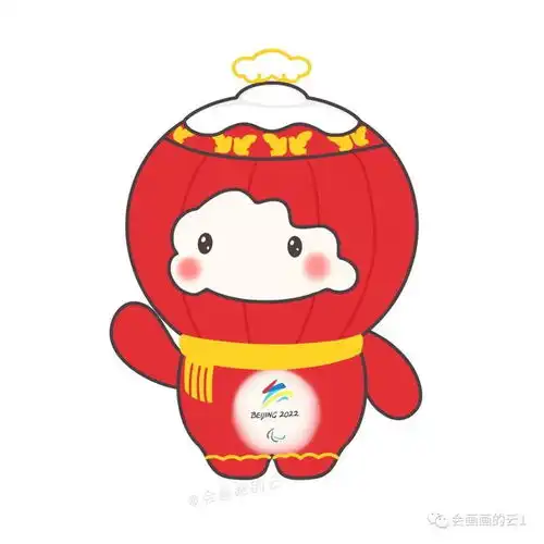 火爆全网的冰墩墩,你拥有了吗简笔画冰墩墩和雪容融
