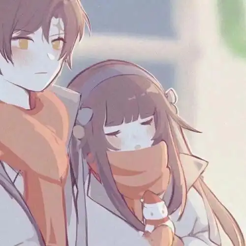  动漫情头星星掉进海里,糖果掉进梦里,而你掉进我心里