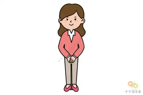  阿姨简笔画画法阿姨简笔画