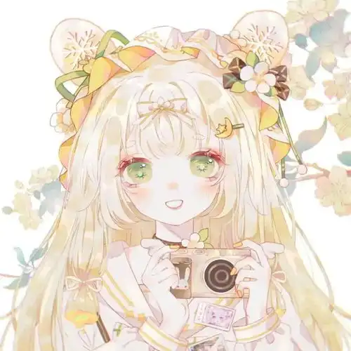 2022年闺蜜头像绝美手绘插画双人闺蜜头像