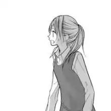  求一男一女的二次元情侣头像黑白为主的