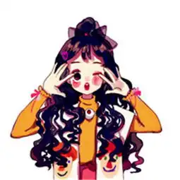  韩系手绘系图片萌萌哒的卡通头像