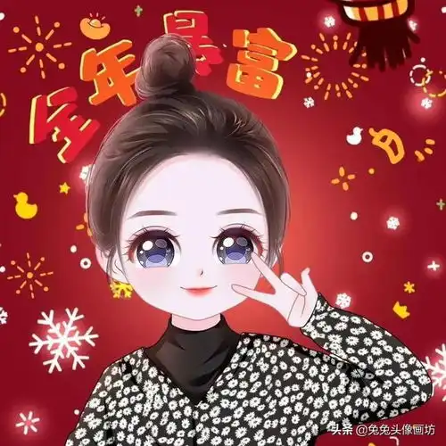  2022年最新好运头像,新年新头像,红红火火,喜庆又好看