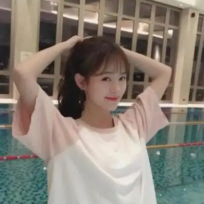  网红清新照片女生头像