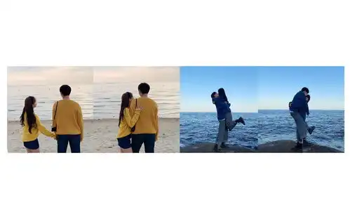  2020微信qq抖音最火的情侣头像一人一张样板照