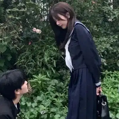  学长也会心动的情侣头像