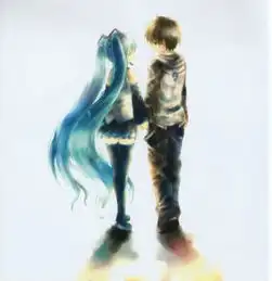  求一张两个卡通小孩子的手拉手的图片,简单可爱的,一男一女要手拉手的