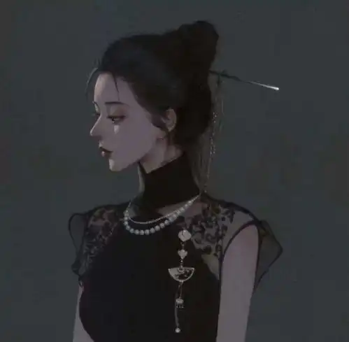  动漫女头鲜花早已开满了墙,希望你是我的如愿以偿