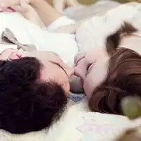  目光深情的欧美情侣头像最美好的时光都去了哪里情侣头像