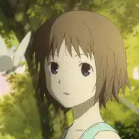  萤火之森侧面情侣头像微信头像图片大全