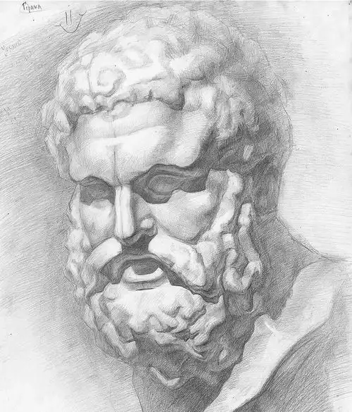  如此扎实的素描石膏像,万一考了呢