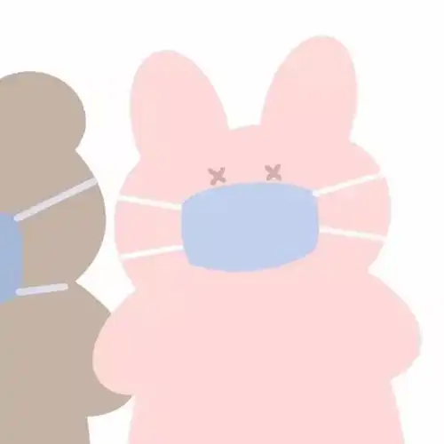  抖音超火口罩头像特殊时期,情侣头像也戴个口罩吧