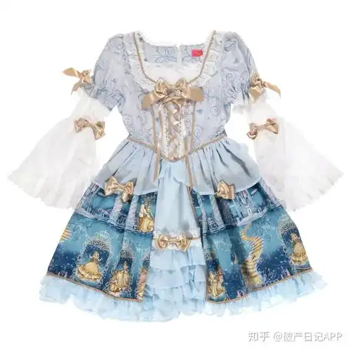  迪士尼lolita双坑快乐裙那些迪士尼在逃公主不能错过的小裙子
