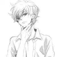  黑白头像男生伤感堕落动漫卡通头像,不想待在我怀里了