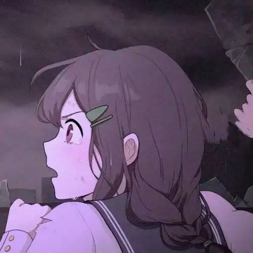  动漫情侣头像我们之间,无来日,不方长