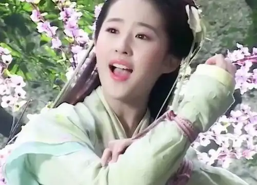 十几岁的刘亦菲,有趣的灵魂