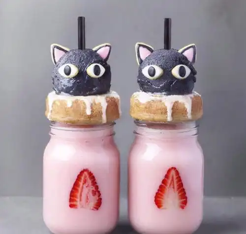  颜值这么高的情侣奶昔,你确定不和男朋友来一杯吗