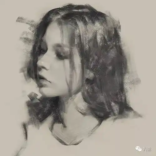  虚实之下的女生头像,美极了