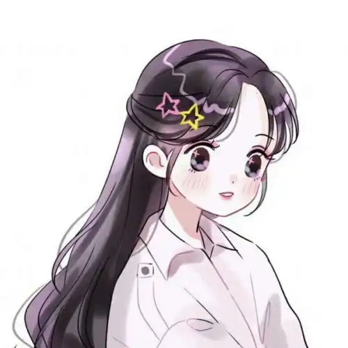  抖音,手绘女生头像