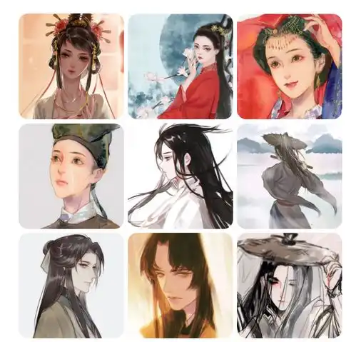  200张古风头像男生头像女生头像