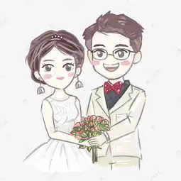  情人节七夕小清新情侣小插图素材图片免费下载千库网