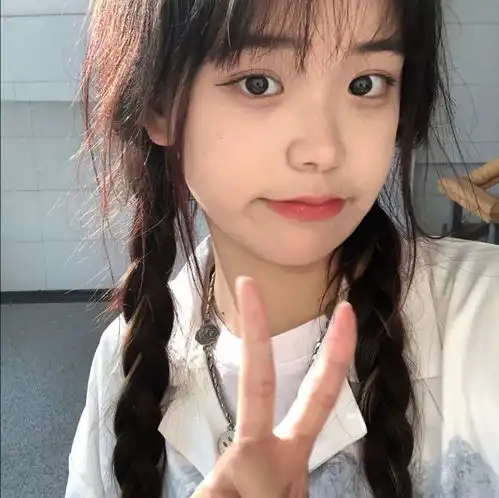  青春活力,女生头像