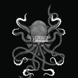 男装t恤花型抽象几何动物数码印花设计图案原创艺术风ai图片素材下载图芽创意