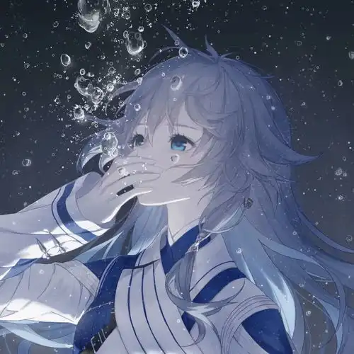 绝美古风女头从来风花雪月动人千里雨霁水天难分