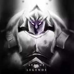  头像控英雄联盟黑白简色炫酷风